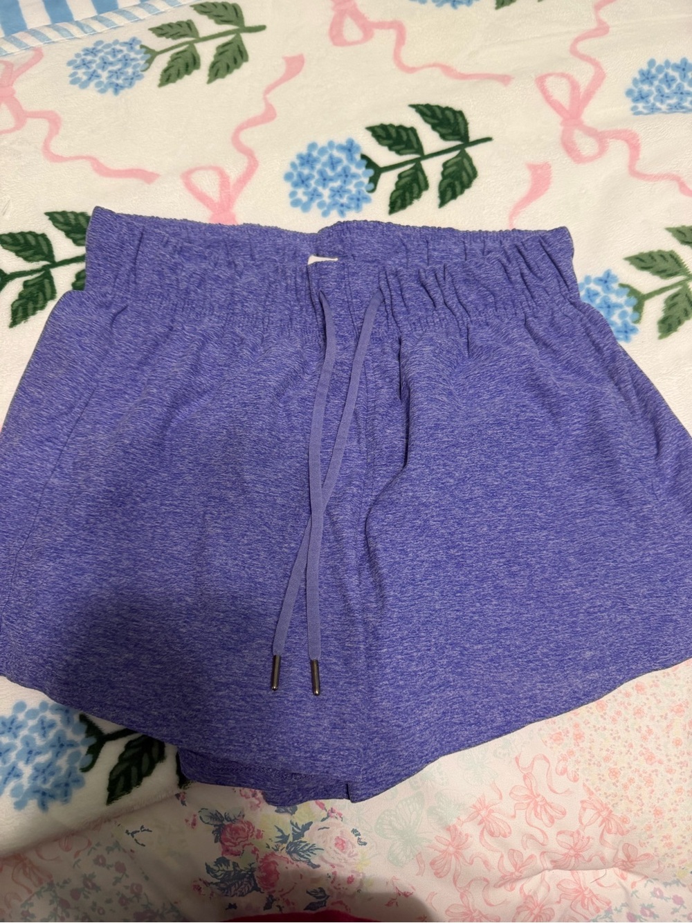 Purple Women’s Drawstring Lounge Shorts